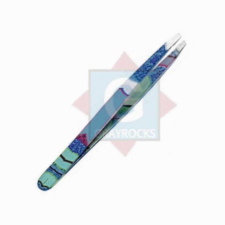 High Quality Custom Color Stainless Steel Eyebrow Tweezers Home Use Beauty Equipment