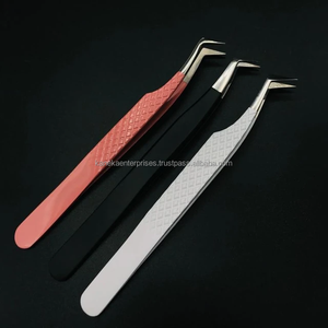 แหนบปลายแหลมสำหรับต่อขนตา  โลโก้สั่งทำ แบรนด์ส่วนตัว  แหนบสแตนเลสคุณภาพสูง ป้องกันไฟฟ้าสถิต สำหรับต่อขนตา - Product Image 4