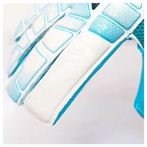 Gants de gardien de but de Football de haute qualité professionnels matériau en cuir antidérapant réglable Protection des doigts personnalisable - Product Image 6