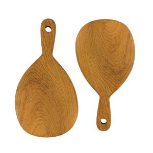 Bloque de cortar de madera de teca de diseño NATURAL Pong para área de cocina de Indonesia - Product Image 1