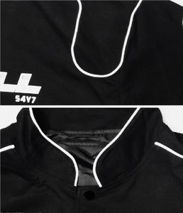 Nouvelle veste de moto en coton réfléchissante avec broderie personnalisée et écusson de logo veste de course Nascar vintage pour hommes fabriquée au Pakistan - Product Image 5