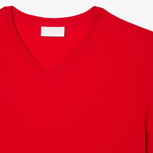 Último diseño, camisetas de moda para hombre, camisetas para hombre más vendidas, camiseta de Color sólido con cuello redondo en blanco para hombre a la venta - Product Image 5