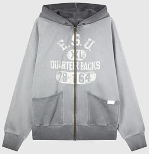 Sudadera con Capucha Personalizada OEM, de Forro Polar, con Spandex/Poliéster, Ecológica, Impermeable, con Cremallera, Bordado, Corte Regular, para Invierno - Product Image 5