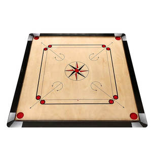 Hot Sale Home Entertainment <b>Carrom</b> <b>Board</b> Sets With Bag Wholesale Price Durable Wooden <b>Carrom</b> <b>Board</b> in Custom Logo - Product Image 3