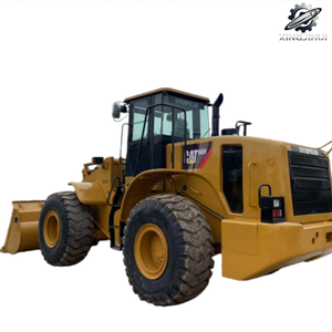 Chargeuse sur pneus Caterpillar 966H d'occasion, 23 tonnes, godet de 3,5 m³, d'origine japonaise, 95 % neuve, construction, faible nombre d'heures, certifiée CE, d'occasion - Product Image 1