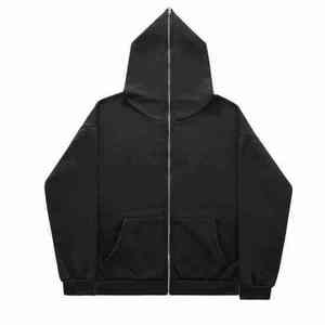 2025 prix de gros sweats à capuche en détresse pour hommes grande taille sweats à capuche en détresse à vendre en taille adulte - Product Image 3