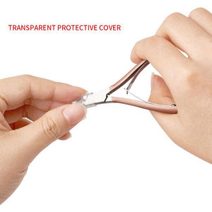 Pince coupe-ongles professionnelle en acier inoxydable de haute qualité pour manucure prix de gros outils de maquillage OEM bon marché - Product Image 2
