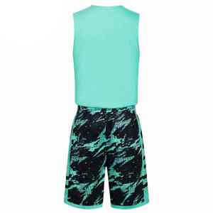 Uniformes de basket-ball professionnels avec impression par sublimation ou broderie en polyester évacuant l'humidité pour les joueurs - Product Image 3