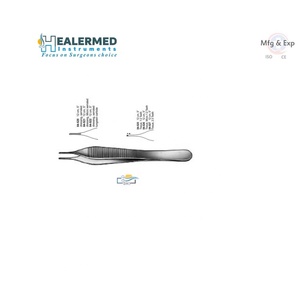 ADSON MICRO Apósito de Acero Dentado de 12 cm para Uso Quirúrgico Manual - Product Image 1