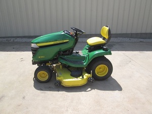 Cortacésped John Deere X950R con asiento, 25HP, 4 tiempos, caja recolectora, eléctrico 28V para tractor de jardín, corte de césped, bajo precio, calidad DIY - Product Image 3