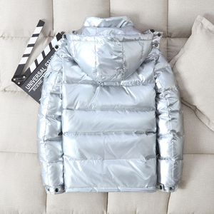 Veste matelassée à capuche pour homme, imperméable et respirante, style streetwear, à manches régulières, avec logo personnalisé, vente en gros, collection printemps - Product Image 6