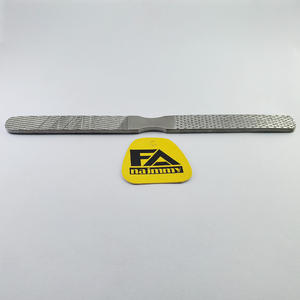 Limas de pie de pedicura de alta calidad, removedor de callos, escofina de pies de doble cara duradera para depurador de piel muerta, acero inoxidable - Product Image 4