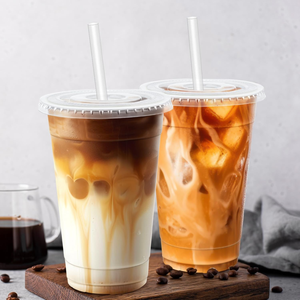 Gobelets froids biodégradables et écologiques en PET/PLA, 20 oz, durables et sans BPA, étanches, adaptés au congélateur, 100 % recyclables, fabriqués en Thaïlande - Product Image 1