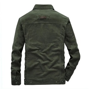 Veste décontractée pour homme à col, printemps automne, nouveau style, vert, vêtement d'extérieur décontracté, haut tendance pour les jeunes hommes, longueur régulière - Product Image 4