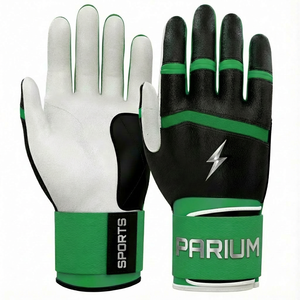 Gants de frappe de baseball sur mesure, couleur et taille personnalisées, prix de gros, paume en cuir synthétique, gants de frappe de softball agressifs hexagonaux - Product Image 5
