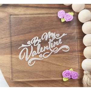 ตัวปั๊มนูนฟองดองสำหรับอุปกรณ์ตกแต่งเค้กดีไซเนอร์วาเลนไทน์ - Product Image 1