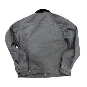 Chaqueta vaquera de moda para mujer, conjunto de dos piezas, corte elástico, botón único, algodón acolchado Reversible, diseño de letras tejidas 2026 - Product Image 2