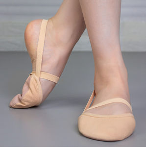 Entrenamiento de baile Zapatos de punta de media suela Gimnasia rítmica Danza Medio zapatos para mujeres Gimnasia rítmica Zapatos de punta - Product Image 4