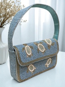 Sac à bandoulière classique en coton perlé cadeau de mariage pochette et sac à main à la mode artisanal coloré par HUSSAIN CRAFTS - Product Image 4