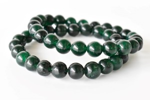 High Premium Quality Natural Green <b>Jade</b> 8mm Crystal Healing Bracelets for Meditation Jewelry - Product Image 2