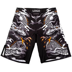 Meilleure vente Short MMA de haute qualité pour hommes Short d'entraînement de kick-boxe en spandex avec logo personnalisé, vêtements d'arts martiaux OEM de sublimation - Product Image 1