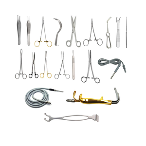 Juego de cirugía de estiramiento facial Juego completo de cirugía de estiramiento facial Acero inoxidable de grado alemán de alta calidad hecho - Product Image 5