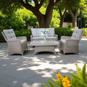 VT3 Poly Rattan Sofa Set Comfortable Faux <b>Wicker</b> Waterproof Eco-Friendly Furniture Living Room Villa Asian Style Leisure Seating - Product Image 6