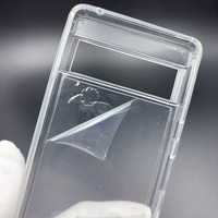 Fournisseur d'usine, étui anti-jaunissement 2 en 1 pour Google Pixel 7 Pro, étuis transparents, style simple, coque pour Pixel 7A 8A 9Pro 10Pro