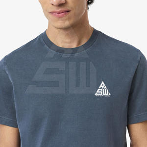 T-shirts pour hommes légers, coupe classique, polyester/coton de haute qualité, impression personnalisée, séchage rapide, respirant - Product Image 2