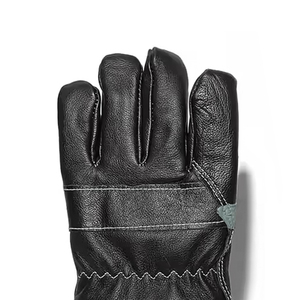 Diseño personalizado de cuero de seguridad a prueba de fuego guantes de soldadura de alta calidad precio barato fabricante superior guantes de bomberos - Product Image 4