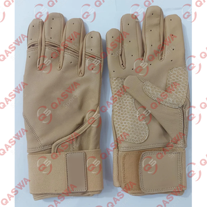 Bruce <b>Bolt</b> Original Series Long Cuff Batting Gloves Multiple Colors Available in Adult & Youth Sizes Made of Leather - Product Image 6