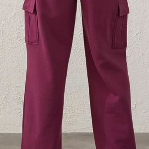 Pantalons de jogging pour femmes en gros, pantalons en coton vierges pour femmes, best-seller, pantalon de jogging décontracté 100% coton, OEM 2026 - Product Image 4