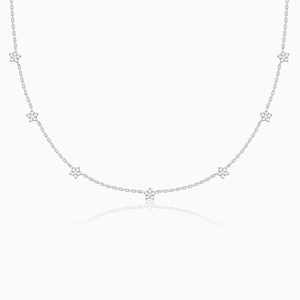 Elegante collar con colgante de Estrella de plata oxidada, joyería fina elegante con colección de dijes, perfecto para bodas o uso diario - Product Image 1