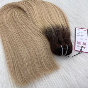 Venta caliente 100% vendedores de cabello humano chino virgen cutícula alineada trama recta para paquetes de Balayage estilo de onda Natural - Product Image 5