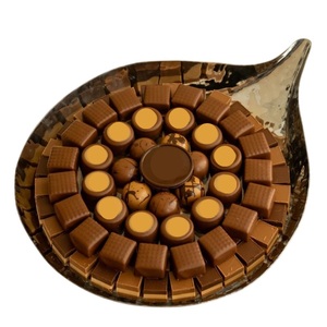 Premium Handcrafted Metal <b>Chocolate</b> Bowl Stylish Home Decorative <b>Chocolate</b> Serving Bowl For <b>Wedding</b> & Event Gifting - Product Image 2