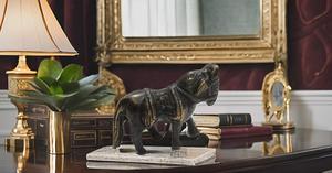 Antique Small Brass Standing Horse Sculpture Creative Tableware Showpiece for Home Decor Vastu Statue Running Horse Desk - Product Image 3