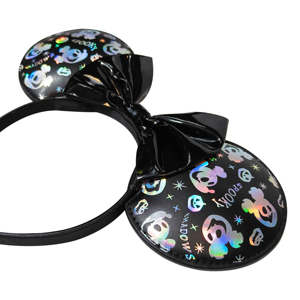 H.E.R ACCESORIOS Con licencia Disney Minnie Mouse Orejas Disfraz Diadema con lazo y orejas de personaje Lazo negro Edades 3 + - Product Image 5
