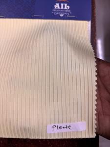 Material de poliéster de alta calidad de primera calidad, placa de tela a rayas de palomitas de maíz polivinílico para vestidos elegantes para hombres y mujeres - Product Image 3