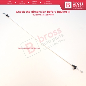 Cable de Liberación de la Manija de la Puerta Delantera BDP1608 para Sprinter MK1 1995-2006 LT MK2 1996-2006 9017600704 2D0837085, Pieza de Auto Bross - Product Image 6