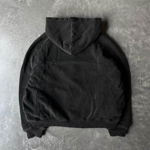 Sudaderas con Capucha de Felpa de Algodón de Primera Calidad, Personalizadas, Nuevas, con Serigrafía y Lavado Ácido, 500 GSM, con Cremallera - Product Image 2