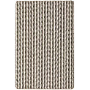 Washable Beige Twist Stripe <b>Mat</b> Runner-Luxury Polypropylene Jute Wool Blend Carpet for <b>Prayer</b> - Product Image 5