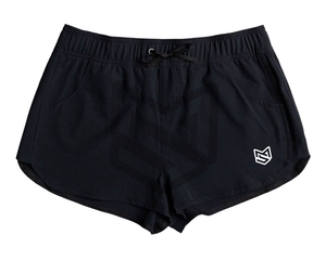 Femmes 100% Polyester Léger Gym Running Fitness Shorts Élastiqué Taille Haute Séchage Rapide Respirant 2 Poches Yoga Pantalon - Product Image 2