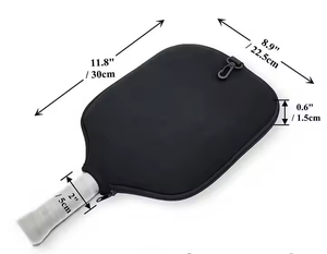 Housse de pagaie de pickleball en néoprène manchon de support de raquette meilleure conception OEM de couverture de pagaie de pickleball - Product Image 4