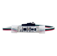 DC5V-24V IP20 IP67 Mini TTL SPI Digital Pixel Amplifier sinyal WS2811 SK6812 UCS1903 UCS2903 UCS2904 8-bit IC LED Booster