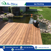 Terrasse en bois IPE moderne 21x145mm avec belle surface lisse pour terrasses extérieures