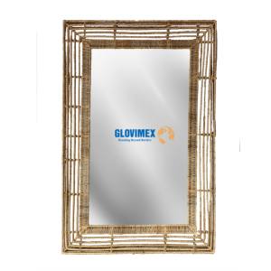 Vietrustic Home Inspiration Home Decor <b>Mirror</b> Seagrass Jute <b>Mirror</b> Bedroom Decor - Product Image 1