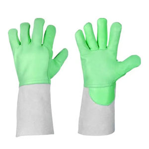 Eco-Friendly Vegan Leather <b>Welding</b> <b>Gloves</b> for Sustainable With Superlight Comfort and Speed Leather <b>Gloves</b> For Men's - Product Image 6