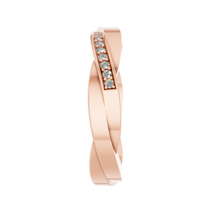 แหวนแต่งงานเพชรแล็บ VS1 แท้ IGI Certified ทอง 10K แบบ Eternity Band สำหรับผู้หญิง ดีไซน์คลาสสิก เหมาะสำหรับงานหมั้นและวันครบรอบ - Product Image 2