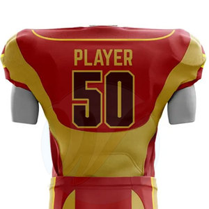 ชุดอเมริกันฟุตบอลเกรดสูงมืออาชีพเสื้อเจอร์ซีย์พิมพ์โลโก้ตามสั่ง - Product Image 5