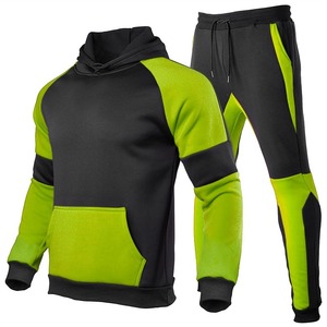 Nouvelle mode pour hommes Ensemble décontracté de haute qualité pour l'hiver Survêtement en polaire à manches longues Logo imprimé Respirant Écologique Vente à chaud - Product Image 2